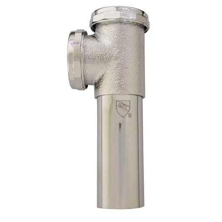 Ez-Fluid 1-1/2inx4in Center Outlet Tee W/Baffle EZTST